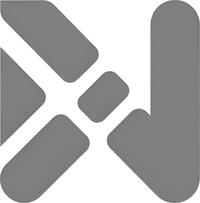 Минималистичный абстрактный логотип компании Уайт Стрипс в серых тонах на белом фоне